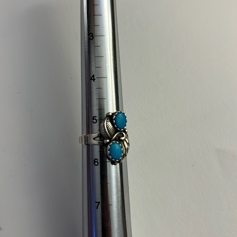 Kingman Turquoise ring 5.5